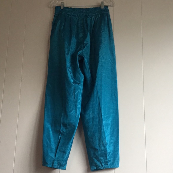 Women’s high waist silk pants - Picture 6 of 6